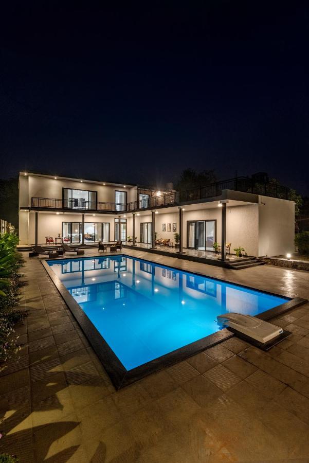 Saffronstays Mayfair Gardens 4 Bedroom Petfriendly Pool Villa 阿里巴格 外观 照片