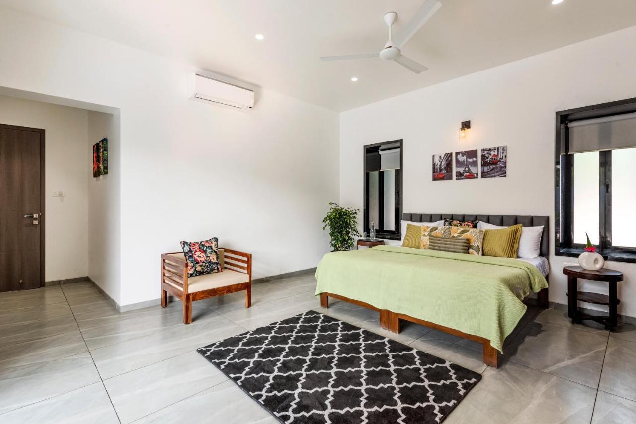 Saffronstays Mayfair Gardens 4 Bedroom Petfriendly Pool Villa 阿里巴格 外观 照片