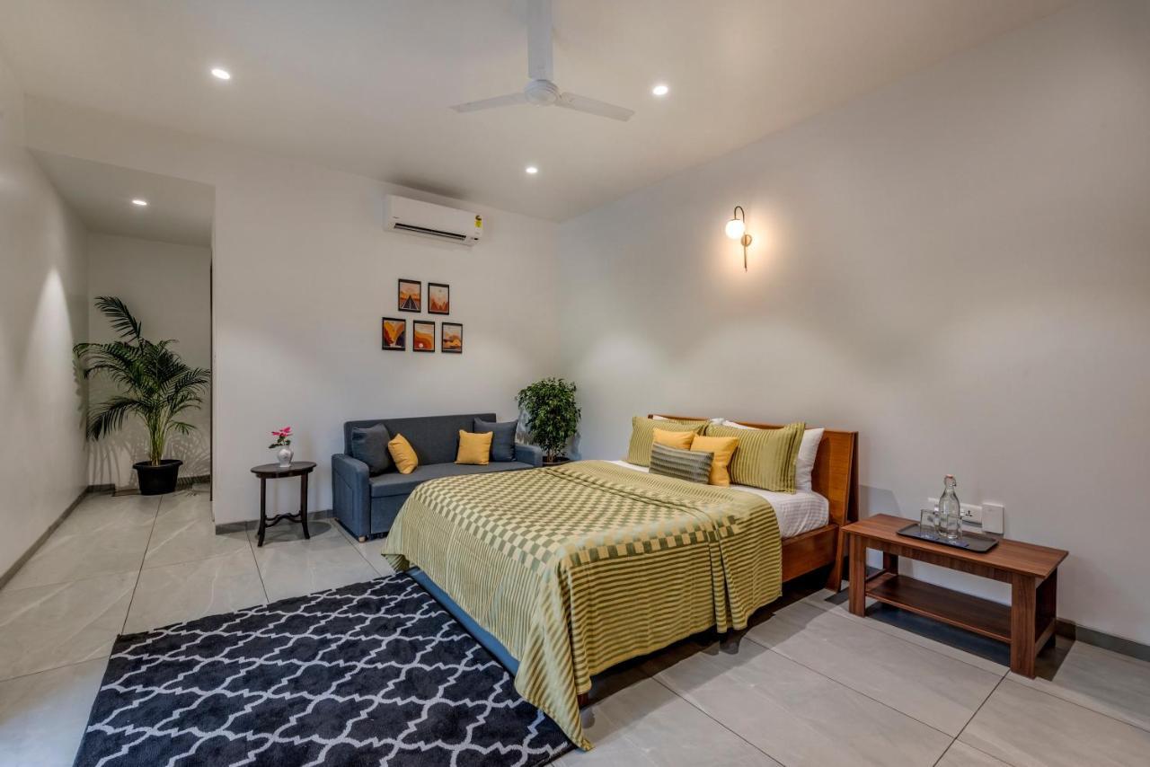 Saffronstays Mayfair Gardens 4 Bedroom Petfriendly Pool Villa 阿里巴格 外观 照片