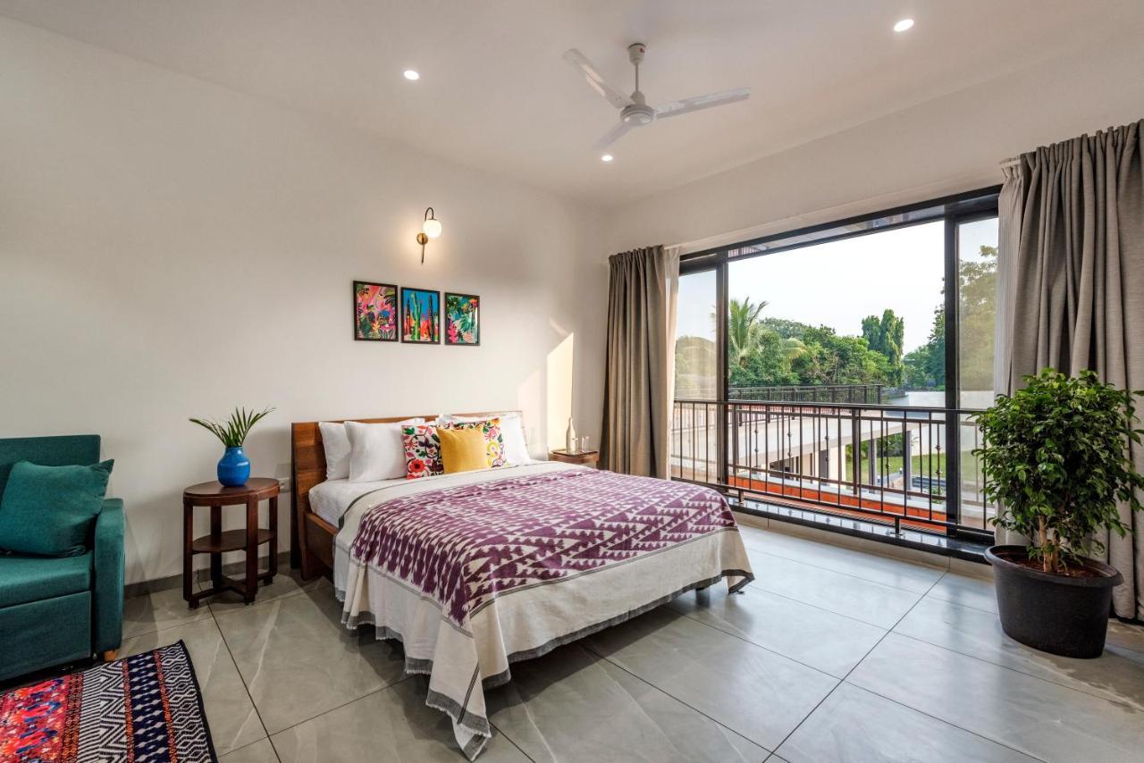 Saffronstays Mayfair Gardens 4 Bedroom Petfriendly Pool Villa 阿里巴格 外观 照片