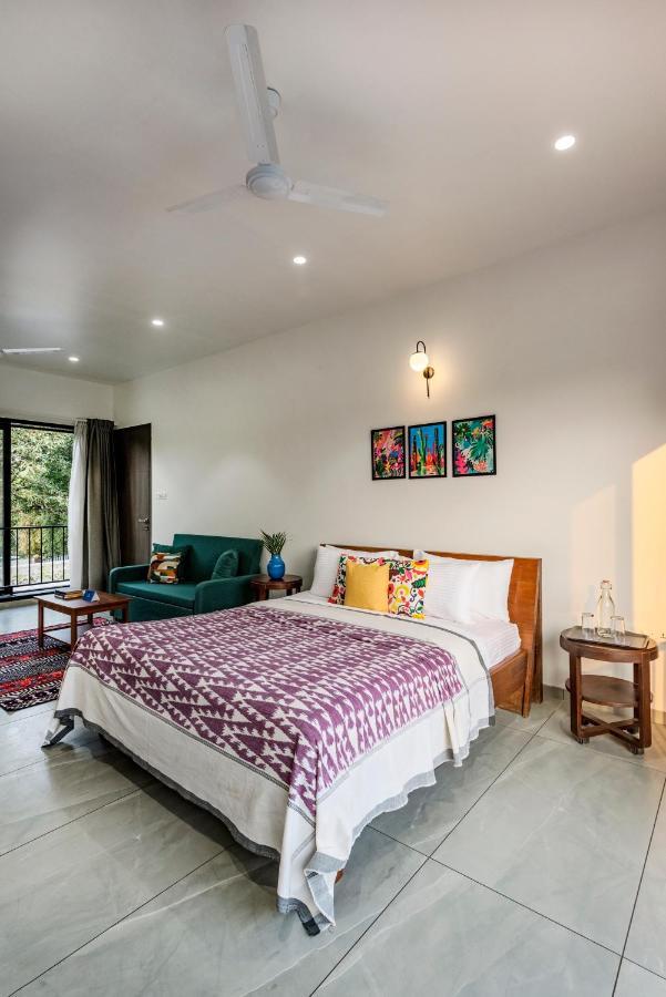 Saffronstays Mayfair Gardens 4 Bedroom Petfriendly Pool Villa 阿里巴格 外观 照片
