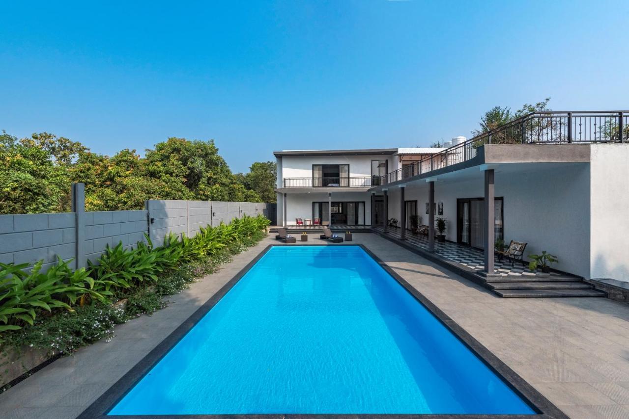 Saffronstays Mayfair Gardens 4 Bedroom Petfriendly Pool Villa 阿里巴格 外观 照片