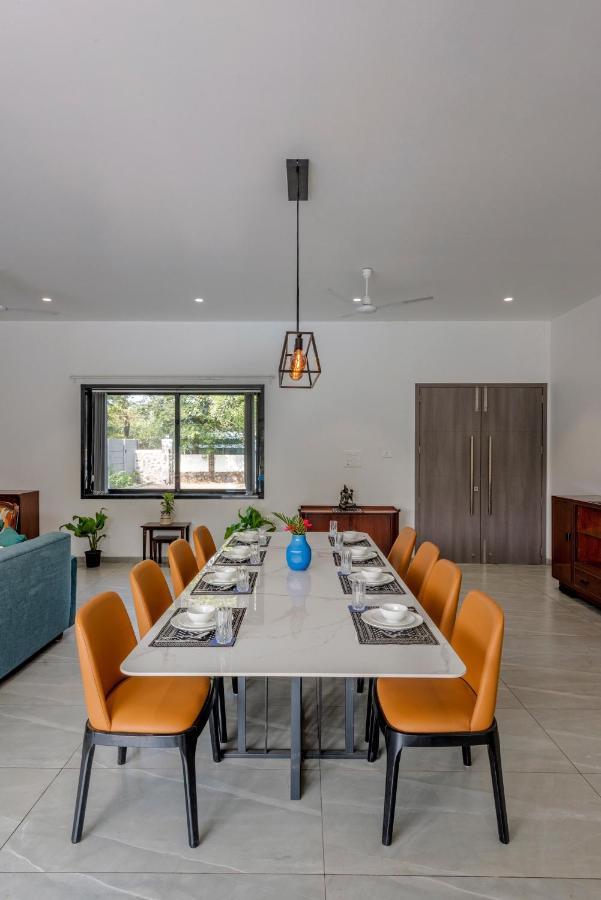 Saffronstays Mayfair Gardens 4 Bedroom Petfriendly Pool Villa 阿里巴格 外观 照片