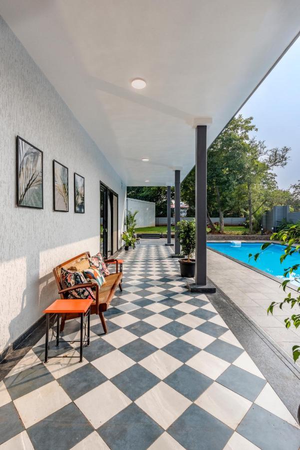 Saffronstays Mayfair Gardens 4 Bedroom Petfriendly Pool Villa 阿里巴格 外观 照片